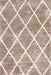 Marokkolainen Diamond Shag Area -matto beige 150x240 cm