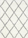 Tappeto marocchino Diamond Shag grigio 150x240 cm