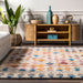 Moroccan Diamond Shag Rug 120x180 cm Multicolor Design