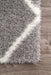 Moroccan Diamond Shag Rug in Ash Color