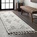 Moroccan Diamond Tassel Area Rug 120x180 cm