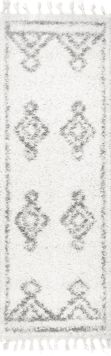 Moroccan Diamond Tassel Area Rug 120x180 cm