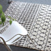 Moroccan Hand Woven Polyester Outdoor Rug 160x230 cm