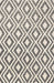 Moroccan-Inspired Grey Trellis Area Rug 150x240 cm