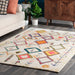 Moroccan Inspired Multicolor Area Rug 160x230 cm