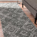 Moroccan Inspired Shag Rug in Dark Grey 160x230 cm