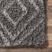 Moroccan Inspired Shag Rug in Dark Grey 160x230 cm
