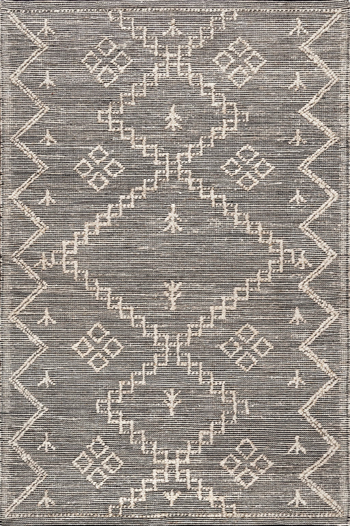 Tappeto marocchino in iuta 150x240 cm Beige