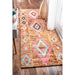 Moroccan Multicolor Hand-Tufted Diamond Pattern Rug