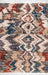 Moroccan Multicolor Shag Area Rug With Tassels