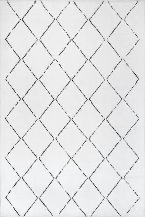 Moroccan Shag Area Rug 120cm x 180cm Natural Fiber