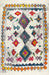 Moroccan Shag Area Rug 160x230cm Multicolor Design