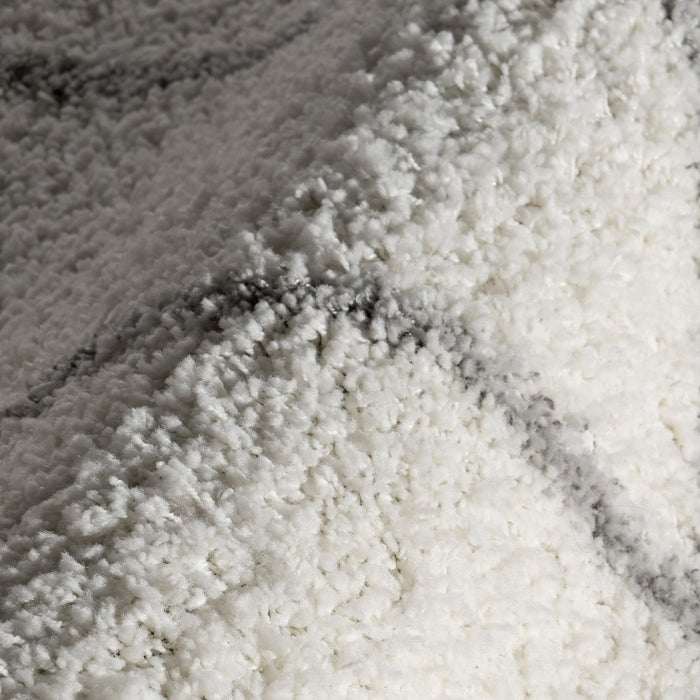 Moroccan Shag Lattice Area Rug 150x200 cm