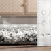 Moroccan Shag Lattice Area Rug in Grey