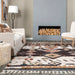 Moroccan Shag Rug With Tassels 160x230cm Grey