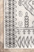 Moroccan Style Area Rug Light Grey 200x300 cm