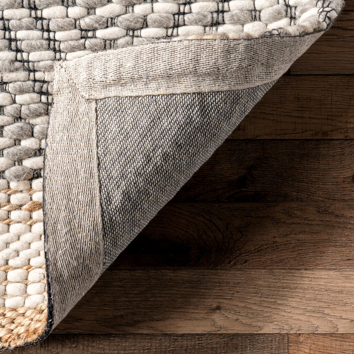 Moroccan Style Ivory Area Rug for Home Decor