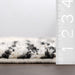 Moroccan Tassel Area Rug Off White 120 cm x 180 cm