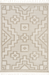 Moroccan Tasseled Area Rug 160x230 cm Beige