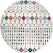 Moroccan Trellis Area Rug 152x244 cm Multicolor