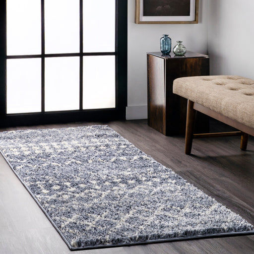 Moroccan Trellis Area Rug 160x230 cm Grey