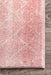 Moroccan Trellis Area Rug 80x152 cm Pink