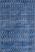 Moroccan Trellis Area Rug Dark Blue 160x230 cm