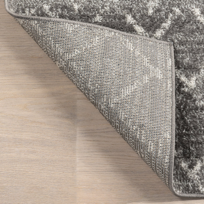 Moroccan Trellis Area Rug Dark Grey 150x240 cm