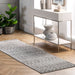 Moroccan Trellis Area Rug Dark Grey 160x230 cm
