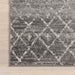 Moroccan Trellis Area Rug Dark Grey 160x230 cm