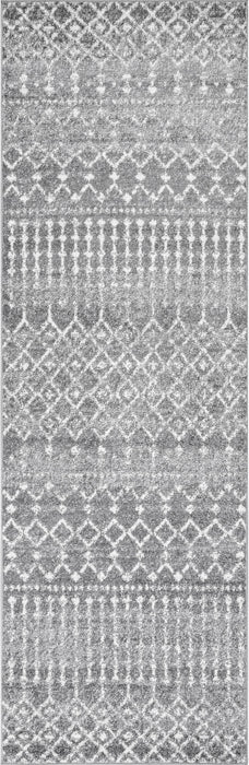 Moroccan Trellis Area Rug Dark Grey 160x230 cm