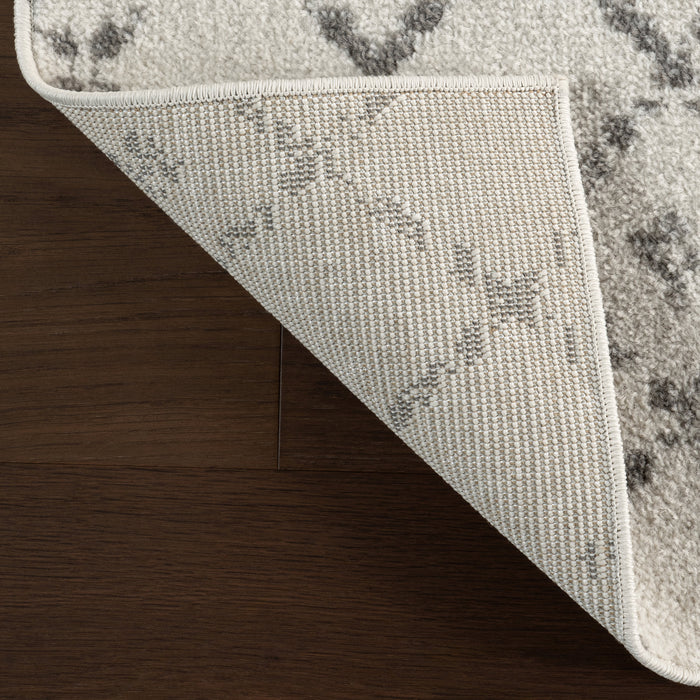 Moroccan Trellis Area Rug Grey 160x230 cm