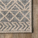 Moroccan Trellis Area Rug In Grey For Home Decor