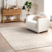 Moroccan Trellis Area Rug Neutral Color Options Available