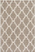 Moroccan Trellis Area Rug Taupe for Indoor Outdoor Use