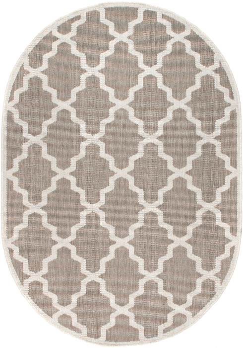 Moroccan Trellis Area Rug for Indoor and Outdoor Use