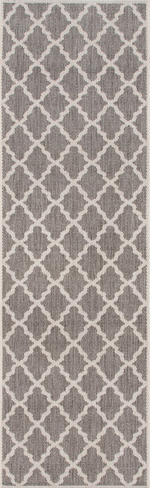 Moroccan Trellis Area Rug for Indoor and Outdoor Use