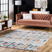 Moroccan Trellis Area Rug in Multicolor Options