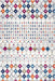 Moroccan Trellis Area Rug in Multicolor Options