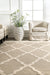 Moroccan Trellis Wool Rug Tan 120x180 cm