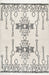 Moroccan Tribal Tassel Area Rug 140cm Off White