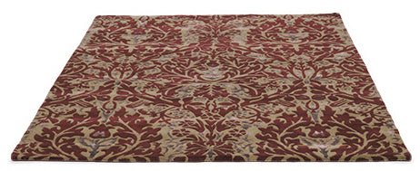 Morris & Co Autumn Flowers Plum 27500 (Made To Order) Rug