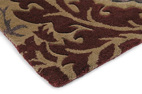 Morris & Co Autumn Flowers Plum 27500 (Made To Order) Rug