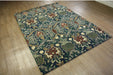 Morris & Co Granada Indigo/Red 27608 (Made To Order) Rug