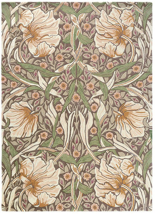 Morris &amp; Co Pimpernel 028805 Tappeto melanzana