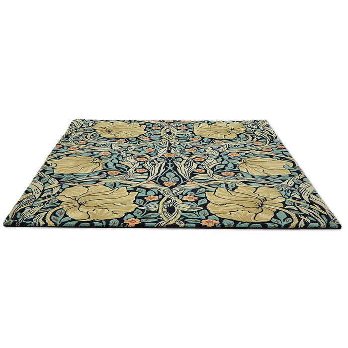 Morris & Co Pimpernel 028818 Indigo Rug