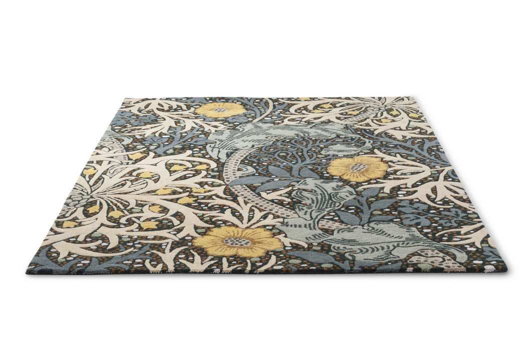 Morris & Co Seaweed Teal 12708 Rug