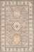 Mosaic Area Rug 152 Cm Peach Washable For Homes