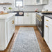 Mosaic Area Rug in Grey for Home Decoration
