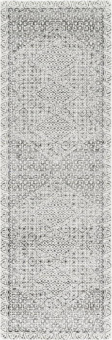 Mosaic Area Rug in Grey for Home Decoration